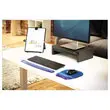 Repose-poignets clavier Crystal Gel - Bleu - FELLOWES