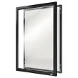 Porte-affiche clipsable A4 Nobo impression - noir
