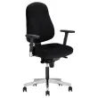 Siège de bureau ergonomique noir Bizzi