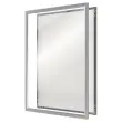 Porte-affiche clipsable A3 Nobo impression - argent