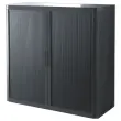 Armoire basse Easyoffice - Noir - PAPERFLOW 