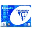 10 Ramettes papier soit 2 500 feuilles A4 Clairalfa + 5 ramettes offertes- 80g - Clairefontaine 