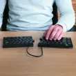 Clavier ergonomique Split Break noir