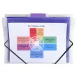 Trieur mural 6 compartiments Crystal - A4 - Cristal - EXACOMPTA