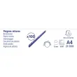Boite 100 reliures spirales plastique 12mm - Noir - EXACOMPTA 