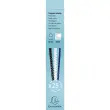 Boite 25 reliures spirales plastique 10mm - Blanc - EXACOMPTA 