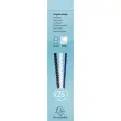 Boite 25 reliures spirales plastique 12mm - Blanc - EXACOMPTA