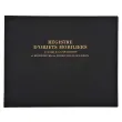 Registre 24x32cm Objets mobiliers - Spécial garagistes 100 pages - EXACOMPTA