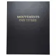 Reliure registre 32x26cm 4 anneaux avec recharge de 100 feuillets imprimés - Mouvements de titre - EXACOMPTA