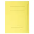 Paquet 50 chemises Forever&reg; 220 100% recycl&eacute; avec impression - 24x32cm - Jaune - EXACOMPTA 
