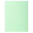 Paquet de 50 chemises 2 rabats SUPER 210 - 24 x 32 cm - Vert clair - Exacompta