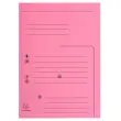 Paquet de 25 chemises 2 rabats SUPER 210 Contact - 24x32cm - Rose - EXACOMPTA