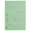 Paquet de 25 chemises 2 rabats SUPER 210 Contact - 24x32cm - Vert clair - EXACOMPTA