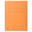 Paquet de 50 chemises imprimées 2 rabats SUPER 210 - 24x32cm - Orange - EXACOMPTA