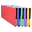 Chemises poche en carte lustrée 225g/m2- A3 - Couleurs assorties - EXACOMPTA