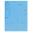 Paquet de 25 dossiers de procédure carte lustrée 25x32cm - Turquoise - EXACOMPTA