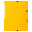 Chemise &agrave; &eacute;lastique sans rabat carte lustr&eacute;e 355gm&sup2; - A4 - Jaune - Exacompta 