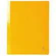 Chemise &agrave; lamelle carte lustr&eacute;e pellicul&eacute;e 355gm&sup2; Iderama - A4 - Jaune - EXACOMPTA 