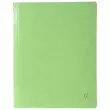 Chemise à lamelle carte lustrée pelliculée 355gm² Iderama - A4 - Vert anis - EXACOMPTA