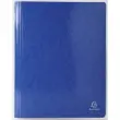 Chemise à lamelle carte lustrée pelliculée 355gm² Iderama - A4 - Bleu foncé - EXACOMPTA