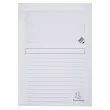 Paquet 50 chemises &agrave; fenetre Forever&reg; - 22 x 31 cm - Couleurs assorties - Exacompta 