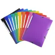 Chemise à élastiques 3 rabats PP OPAK - A4 - Couleurs assorties - EXACOMPTA