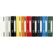 Fixe-dossiers à lamelle polypropylène - Couleurs assorties - EXACOMPTA