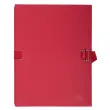 Chemise dos extensible papier 24x32cm - filmée par 5 - Rouge - EXACOMPTA