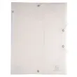 Chemise à élastique 3 rabats Polypropylène Chromaline - format pocket 12x16cm - Couleurs assorties - EXACOMPTA
