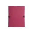 Chemise dos extensible papier - 24x32cm - Bordeaux - EXACOMPTA