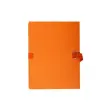 Chemise dos extensible papier - 24x32cm - Orange - EXACOMPTA 