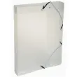 Boite de classement Exabox dos 40mm Polypropylène Crystal - A4 - Cristal - EXACOMPTA