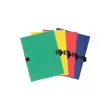 Chemise dos extensible avec rabat papier - 24x32cm - Couleurs assorties - EXACOMPTA