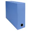 Bo&icirc;te transfert Dos 90 mm papier toil&eacute; - Bleu clair - Exacompta 