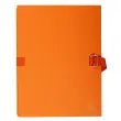 Chemise dos extensible avec rabat papier - 24x32cm - Orange - EXACOMPTA