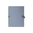 Chemise dos extensible avec rabat papier - 24x32cm - Gris - EXACOMPTA 