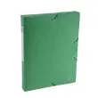Boite de classement Exabox Dos 40mm Carte lustrée Scotten - A4 - Vert - EXACOMPTA