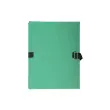 Chemise dos extensible avec rabat papier - 24x32cm - Vert clair - EXACOMPTA