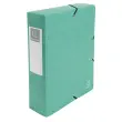 Boite de classement Exabox Dos 80mm Carte lustrée - A4 - Vert - EXACOMPTA