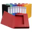 Boite de classement livrée à plat Cartobox Dos 50mm Carte lustrée - A4 - Couleurs assorties - EXACOMPTA