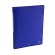 Boite de classement Exabox Dos 25mm Carte lustrée Scotten - A4 - Bleu - EXACOMPTA