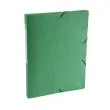 Boite de classement Exabox Dos 25mm Carte lustrée Scotten - A4 - Vert - EXACOMPTA