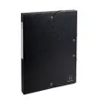 Boite de classement Exabox Dos 25mm Carte lustr&eacute;e - A4 - Noir - EXACOMPTA 