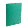 Boite de classement Exabox Dos 25mm Carte lustr&eacute;e - A4 - Vert - EXACOMPTA 