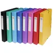 Boite de classement Exabox Dos 40mm Carte lustr&eacute;e - A4 - Couleurs assorties - EXACOMPTA 