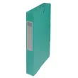 Boite de classement Exabox Dos 40mm Carte lustr&eacute;e - A4 - Vert - EXACOMPTA 