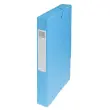 Boite de classement Exabox Dos 40mm Carte lustrée - A4 - Turquoise - EXACOMPTA