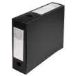 Boite de classement à pression Dos 80mm polypropylène 7/10e Opaque - A4 - Noir - EXACOMPTA