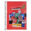 Sachet 10 Pochettes perfor&eacute;es PREMIUM polypropyl&egrave;ne 140micron A4+ - Incolore - EXACOMPTA 