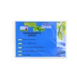Sachet de 20 pochettes perforées horizontales Exactive - polypropylène lisse 5,5/100e - Cristal - EXACOMPTA